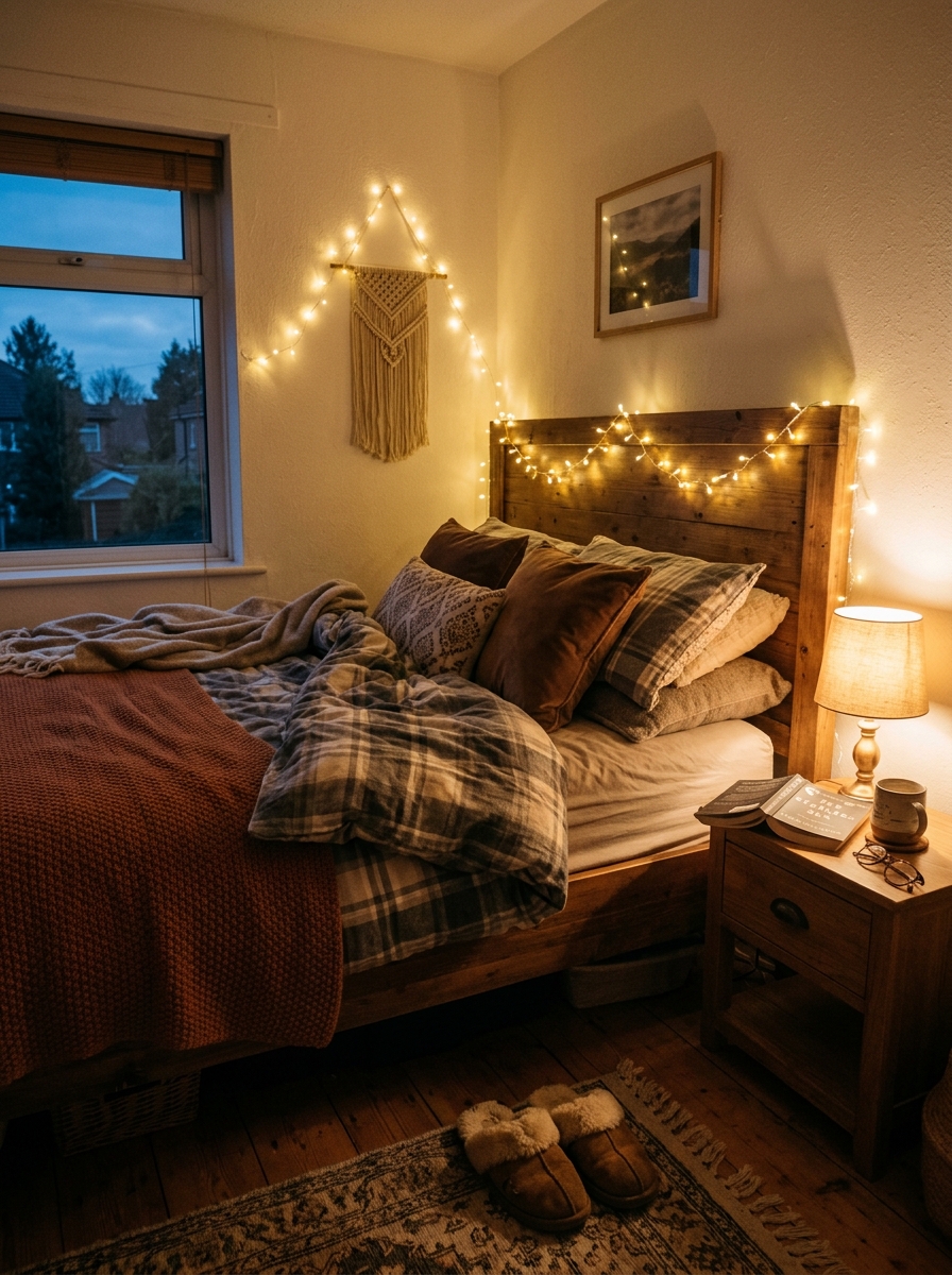 Bedroom at dusk with lamp 202606292243 2